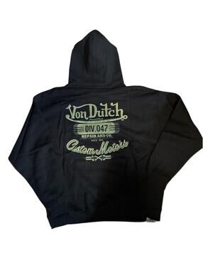 Von Dutch Black Custom Motors Hoodie